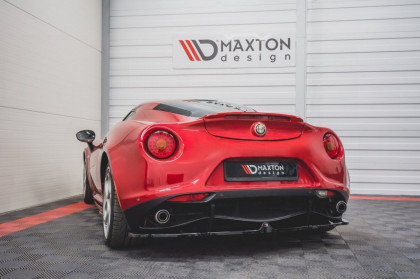 Difuzor zadního nárazníku Alfa Romeo 4C černý lesklý plast