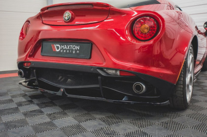 Difuzor zadního nárazníku Alfa Romeo 4C černý lesklý plast