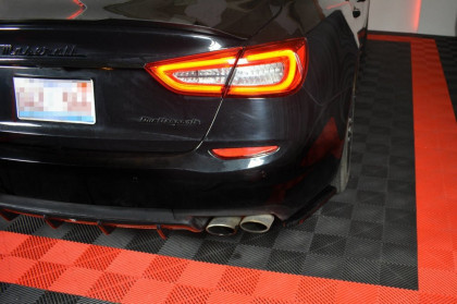 Splittery zadní,boční MASERATI QUATTROPORTE MK.6 (2013-2016)  černý lesklý plast
