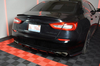 Splittery zadní,boční MASERATI QUATTROPORTE MK.6 (2013-2016)  černý lesklý plast