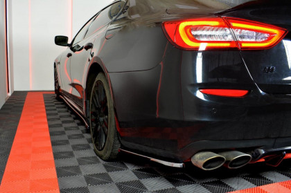 Splittery zadní,boční MASERATI QUATTROPORTE MK.6 (2013-2016)  černý lesklý plast
