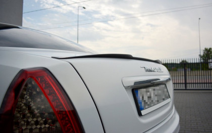 Spojler MASERATI QUATTROPORTE MK5 FACELIFT 2009- 2012 černý lesklý plast