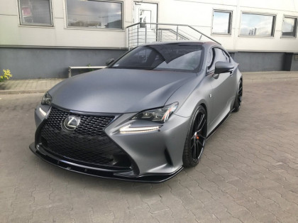 Spojler pod nárazník lipa Lexus RC 2014- černý lesklý plast