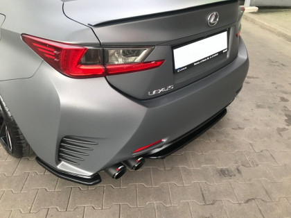 Splittery zadní,boční Lexus RC 2014- černý lesklý plast