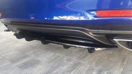 Difuzor zadního nárazníku V.2 Lexus RC 2014- carbon look