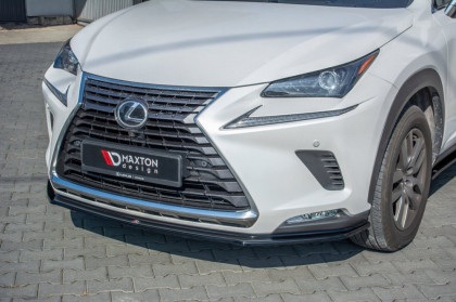 Spojler pod nárazník lipa Lexus NX Facelift 2017- černý lesklý plast