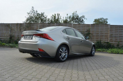 Spojler Lexus IS Mk3 2013- černý lesklý plast