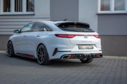 Difuzor zadního nárazníku Kia ProCeed GT Mk 3 2018- carbon look