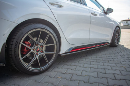 Prahové lišty Kia ProCeed GT Mk3 2018- carbon look