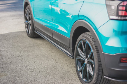 Prahové lišty Volkswagen T-Cross carbon look