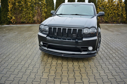 Spojler pod nárazník lipa JEEP GRAND CHEROKEE WK STR8 2005- 2010 černý lesklý plast