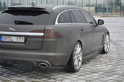 Prahové lišty JAGUAR XF (X250) MK1 SPORTBRAKE S-PACK (2012-2015) carbon look