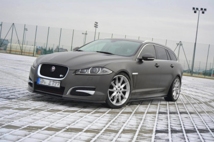 Prahové lišty JAGUAR XF (X250) MK1 SPORTBRAKE S-PACK (2012-2015) carbon look