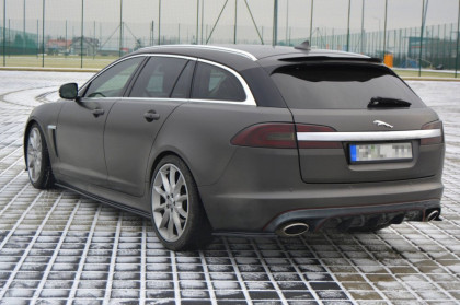 Splittery zadní,boční JAGUAR XF (X250) MK1 SPORTBRAKE S-PACK (2012-2015) carbon look