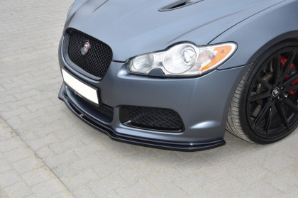 Spojler pod nárazník lipa JAGUAR XF- R 2007- 2011 carbon look