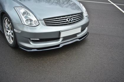 Spojler pod nárazník lipa INFINITI G35 COUPE 2003- 2007 černý lesklý plast