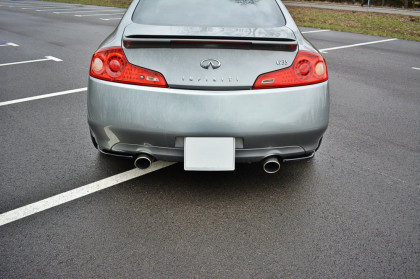 Splittery zadní,boční INFINITI G35 COUPE 2003-2007 černý lesklý plast