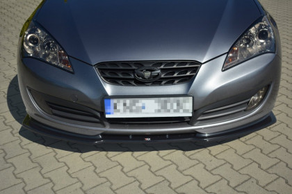 Spojler pod nárazník lipa V.1 Hyundai Genesis Coupé Mk.1 (2009-2012) černý lesklý plast
