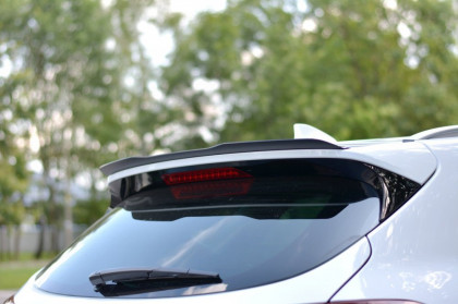Prodloužení střešního spojleru Hyundai Tucson Mk3 Facelift 2018- carbon look