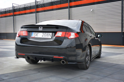 Difuzor zadního nárazníku HONDA ACCORD MK8. (CU-SERIES) SEDAN (2008-2011) carbon look