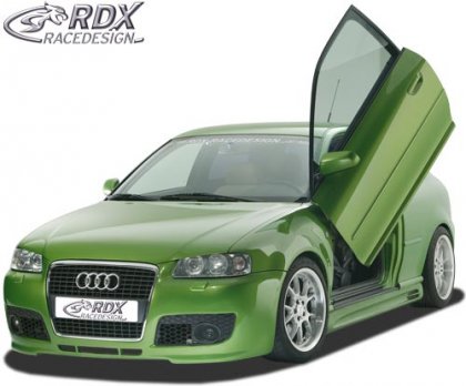 Prahy, kryty prahů RDX AUDI A3 8L GT-Race