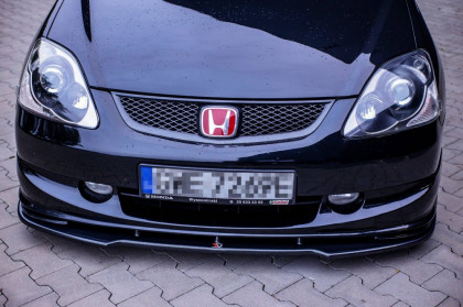 Spojler pod přední nárazník lipa HONDA CIVIC EP3 (MK7) TYPE-R/S FACELIFT 2004-2006 černý lesklý plast