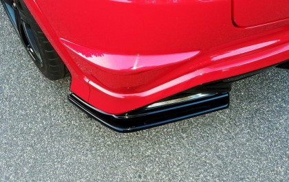Splittery zadní boční HONDA CIVIC VIII TYPE-R GP 2007- 2010 černý lesklý plast