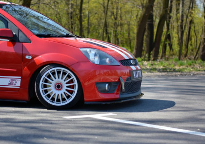 Spojler pod nárazník lipa Ford Fiesta ST Mk6 2004-2008 černý lesklý plast