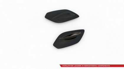 Rozšíření spojleru Mercedes-Benz A35 AMG W177 černý lesklý plast