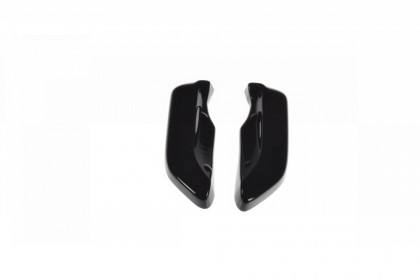 Splittery zadní boční FIAT 500 HATCHBACK (2007-2015) černý lesklý plast