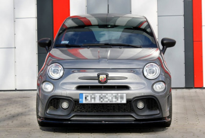 Spojler pod přední nárazník lipa FIAT 500 ABARTH MK1 FACELIFT 2016- carbon look