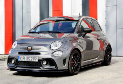 Spojler pod přední nárazník lipa FIAT 500 ABARTH MK1 FACELIFT 2016- carbon look