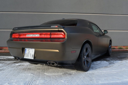 Difuzor zadního nárazníku DODGE CHALLENGER MK3. PHASE-I SRT8 COUPE (2008-2014) černý lesklý plast