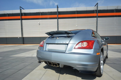 Splittery zadní boční CHRYSLER CROSSFIRE 2003-2007 černý lesklý plast