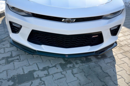 Spojler pod přední nárazník lipa V.2 CHEVROLET CAMARO 6TH-GEN. PHASE-I 2SS COUPE (2016-2018) černý lesklý plast