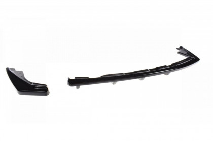 Difuzor zadního nárazníku BMW 1 E81/ E87 M-PACK FACELIFT 2007- 2011 se žebry černý lesklý plast