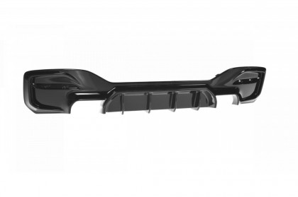 Difuzor zadního nárazníku Bmw 1 F20/ F21 Facelift M-Power 2015- černý lesklý plast