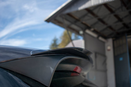 Prodloužení střešního spojleru BMW X5 E70 Facelift Mpack 2010-2013 černý lesklý plast