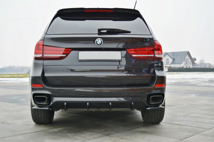 Difuzor zadního nárazníku BMW X5 F15 M50d 2013-2018 černý lesklý plast