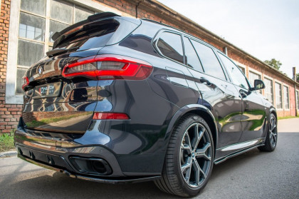 Prahové lišty BMW X5 G05 M-pack 2018- carbon look