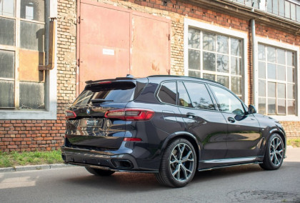 Prodloužení střešního spojleru BMW X5 G05 M-pack 2018-  carbon look