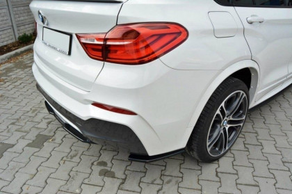 Splittery zadní boční BMW X4 M-PACK (F26) 2014 - carbon look