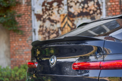 Spojler BMW X4 M-Pack G02 2018- černý lesklý plast