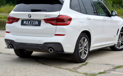 Splittery zadní boční BMW X3 G01 M-PACK (M40d) 2018- carbon look