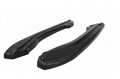 Splittery zadní boční BMW M6 E63 2005- 2010 černý lesklý plast