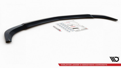 Spojler pod nárazník lipa Mercedes C-Class W204 AMG-Line Facelift černý lesklý plast