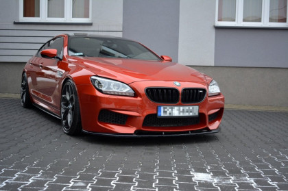 Prahové lišty BMW M6 GRAN COUPÉ (F06) 2012- 2014 černý lesklý plast