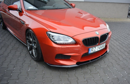 Spojler pod přední nárazník lipa BMW M6 GRAN COUPÉ (F06) 2012- 2014 černý lesklý plast