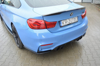 Splittery zadní boční BMW M4 F82 2014- černý lesklý plast