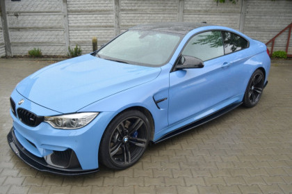 Prahové lišty BMW M4 F82 2014- carbon look